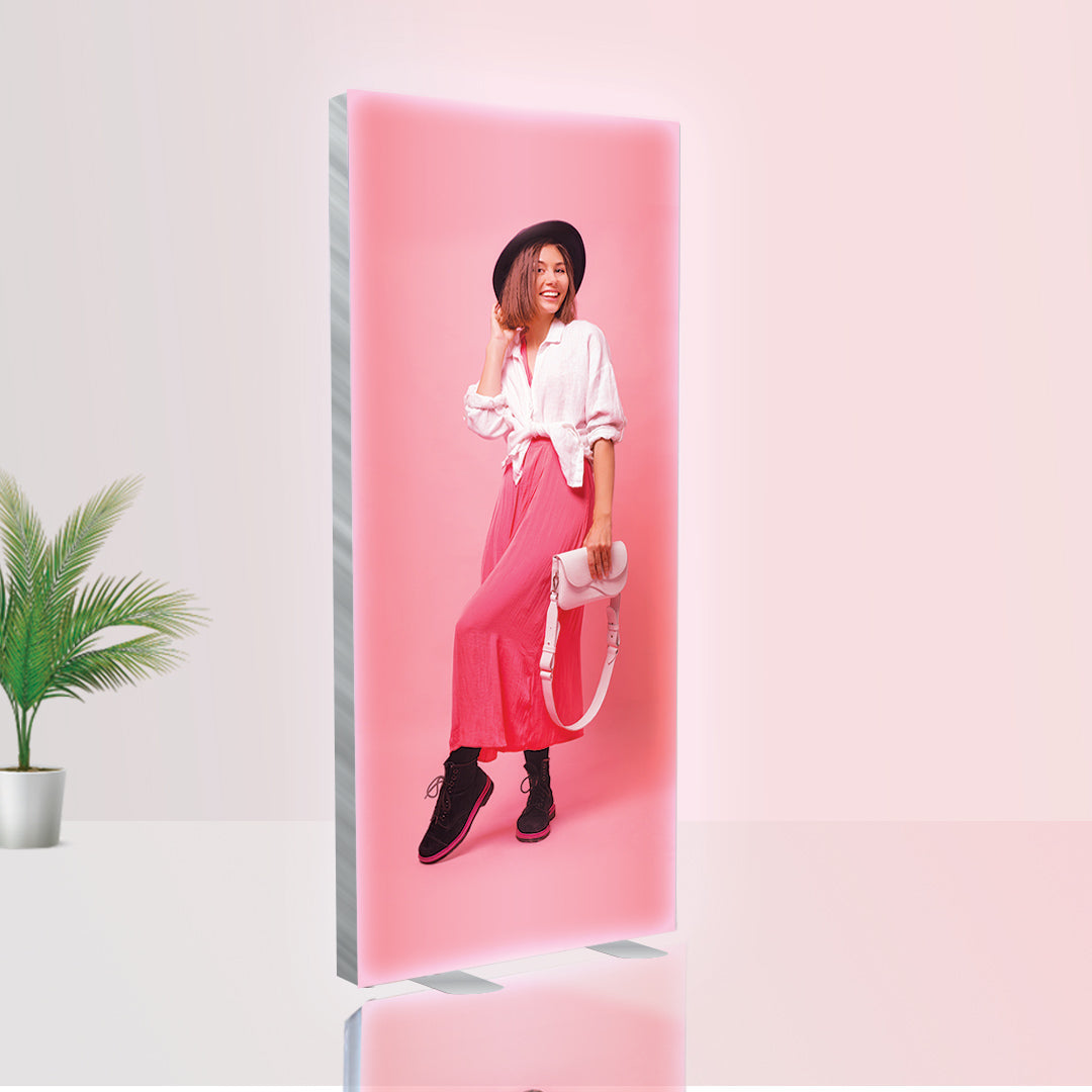 SEG Frameless Fabric Led Light Box Display - 0.85m W x  2m H