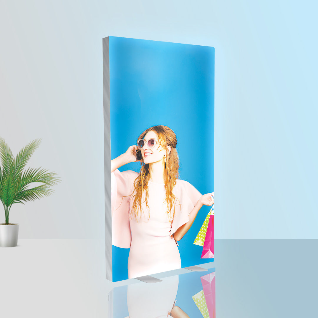 SEG Frameless Fabric Led Light Box Display - 1m W x 2m H