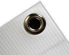 White Marble with Black Patches Indelible Print Fabric Backdrop