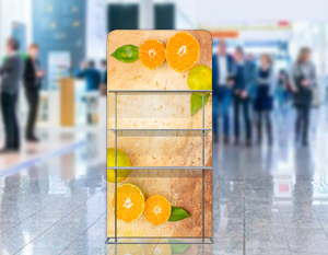 Smart Display Solution with Added Shelves