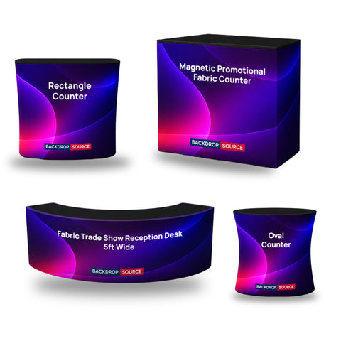 Custom Exhibition Counters & Podiums