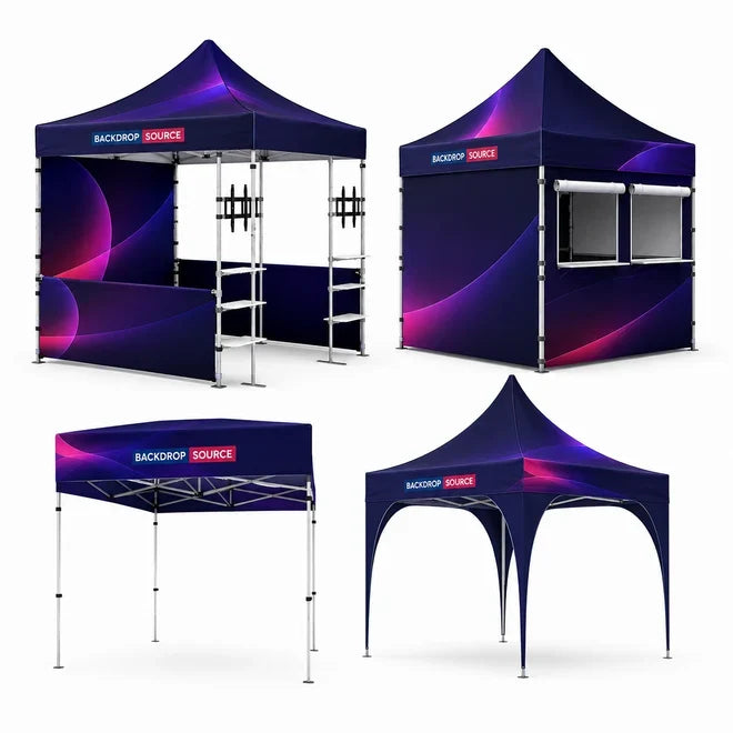Custom Printed Gazebos (3x3m & 3x6m)