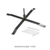 Flag Cross Bases & Weight Plates