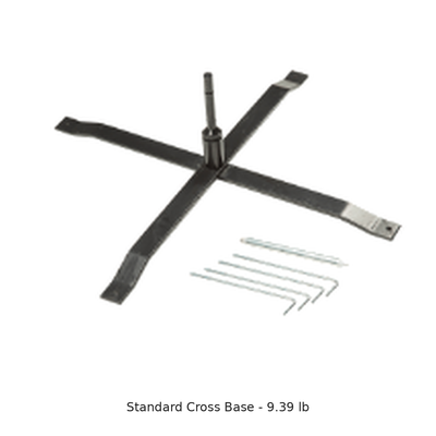 Flag Cross Bases & Weight Plates
