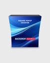 Backlit Fabric Rectangle Pop Up Counter