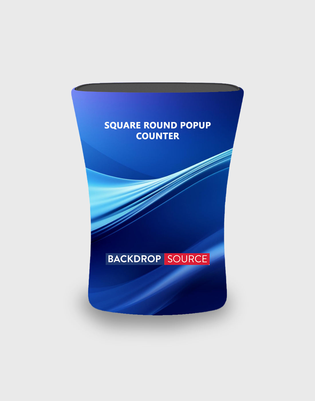 Backlit Rounded Square Popup Counter | Illuminated Exhibition Counter ...