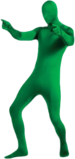 Chroma Key Green Body Suit