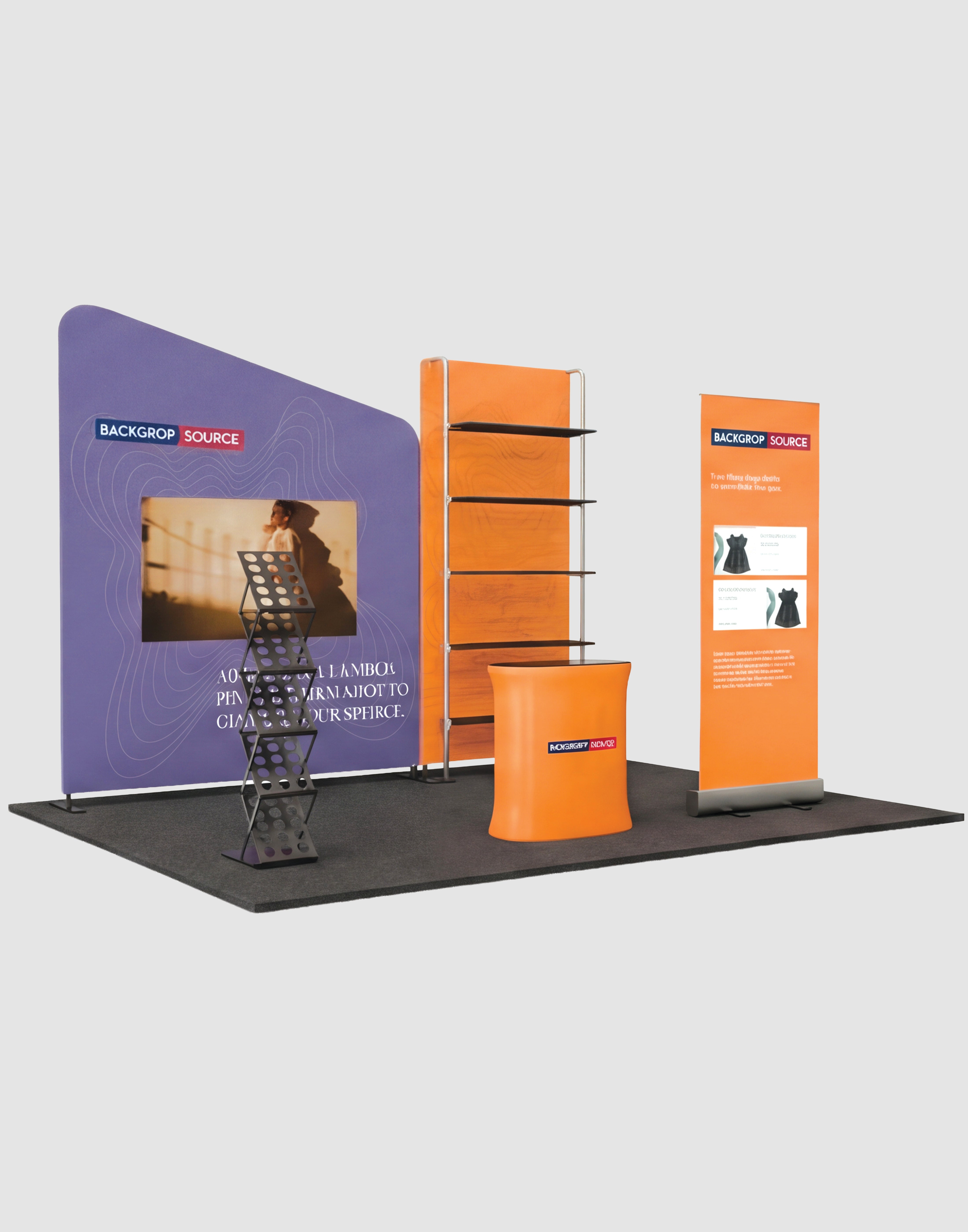 Portable Exhibit Display 3m x 3m - Model 18