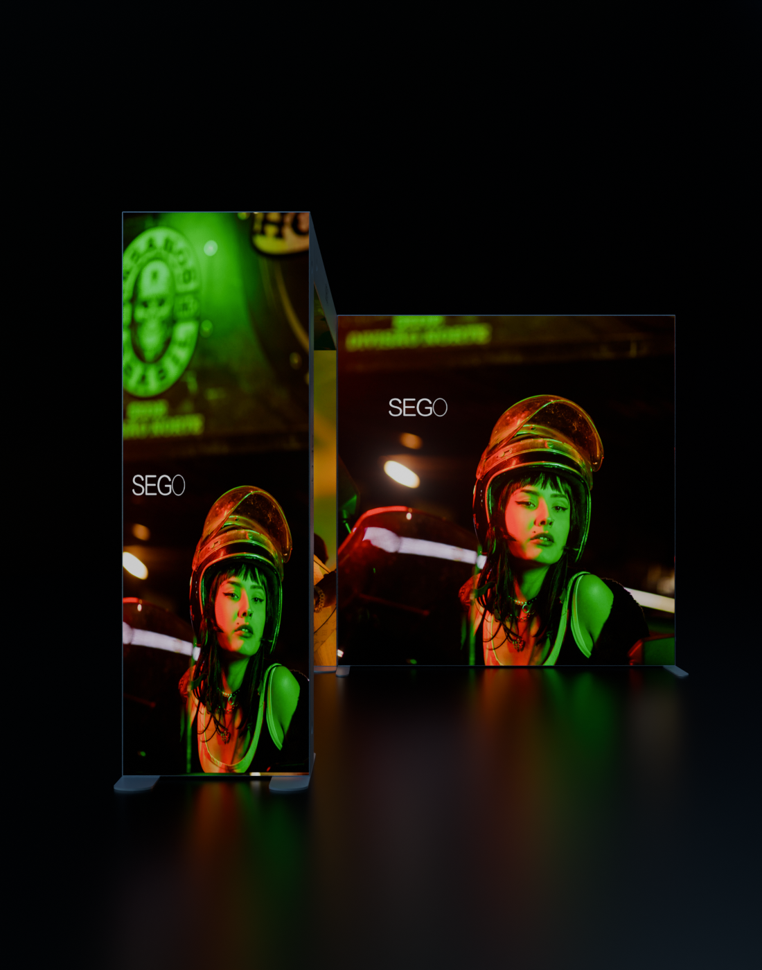 SEGO Backlit Booth 3m x 3m - Model 1