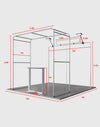 Portable Exhibit Display 3m x 3m - Model 29