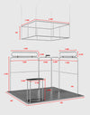 Portable Exhibit Display 3m x 3m - Model 30