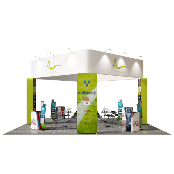 Modular Booth Kits 6m x 6m - Model 11