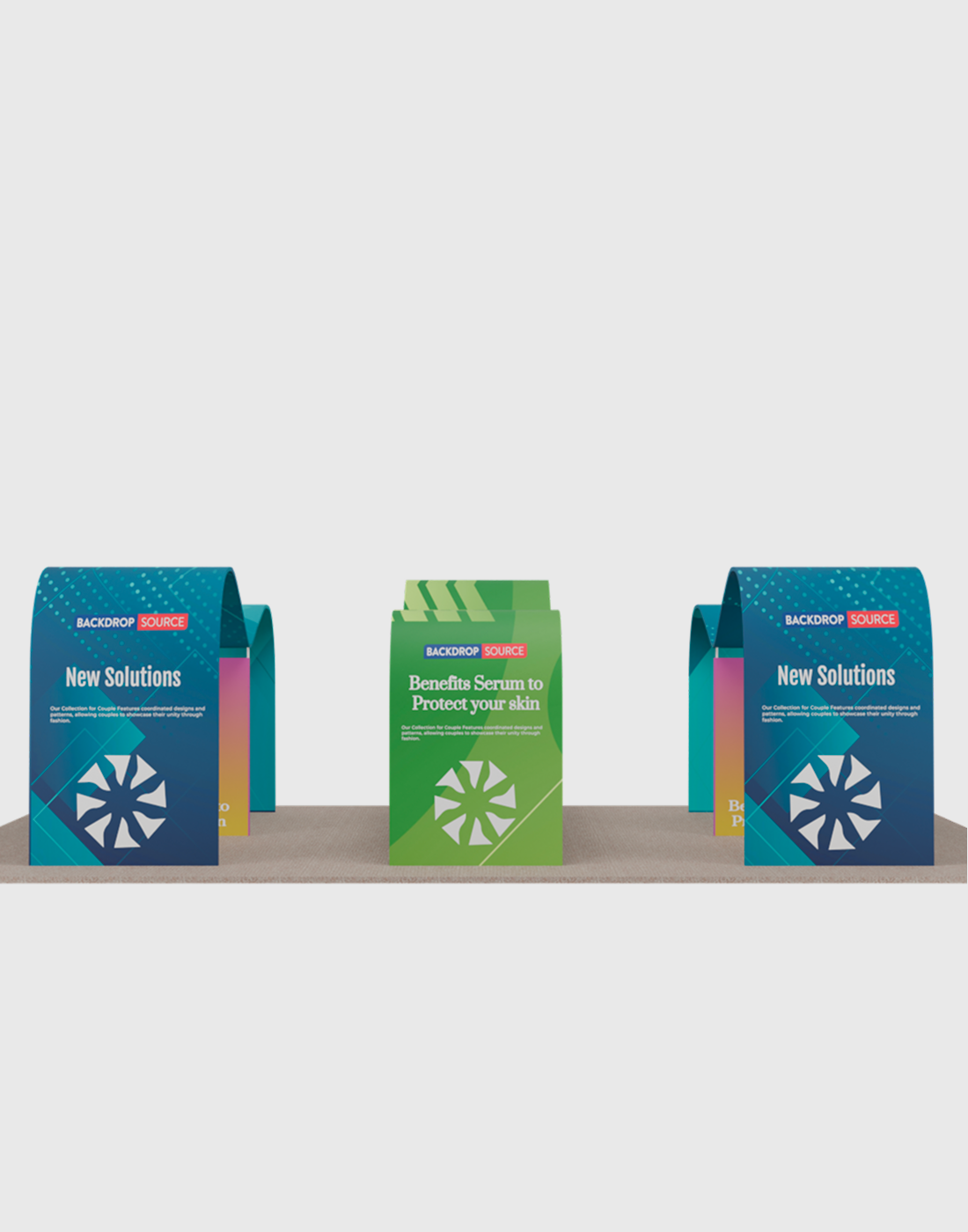 Modular Booth Kits 9m x 6m - Model 1