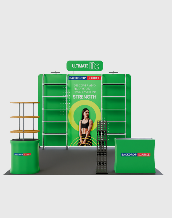 Portable Exhibit Display 3m x 3m - Model 19