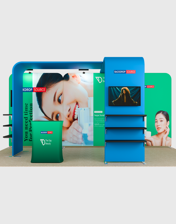 Portable Exhibit Display 3m x 6m  - Model 11