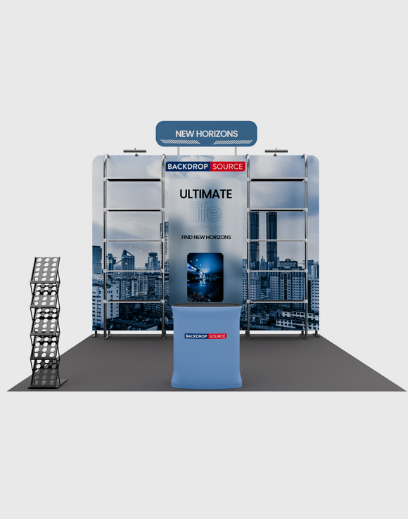 Portable Exhibit Display 3m x 3m - Model 21