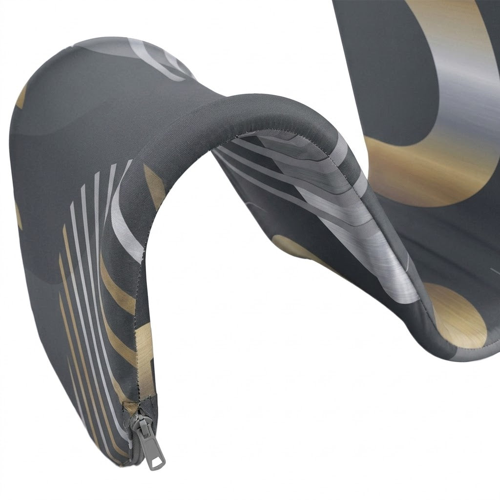 Modern S-Shaped Brochure Stand