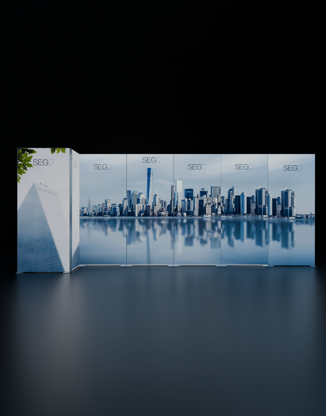 SEGO Backlit Lightbox 6m x 3m - Model 2