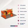 6x3m Straight Backdrop with Shelf Exhibition Kit