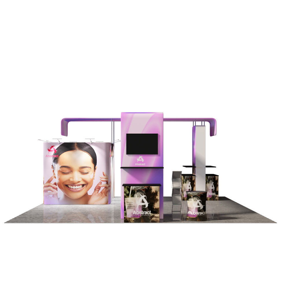 Modular Booth Kits 6m x 6m - Model 12 – Backdropsource UK