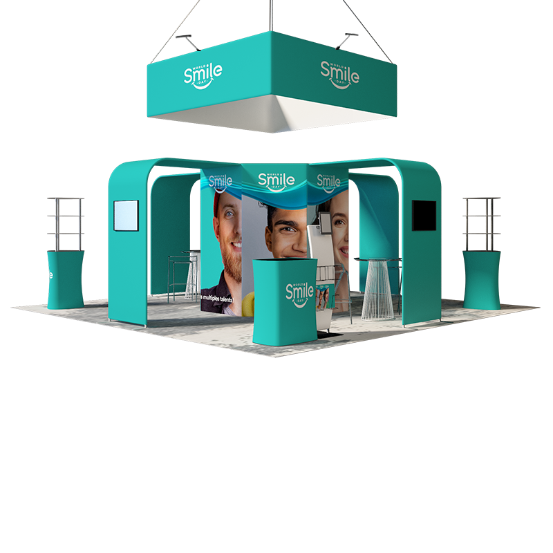 Modular Booth Kits 6m x 6m - Model 02
