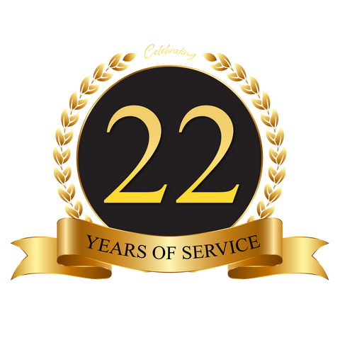 20yeras service