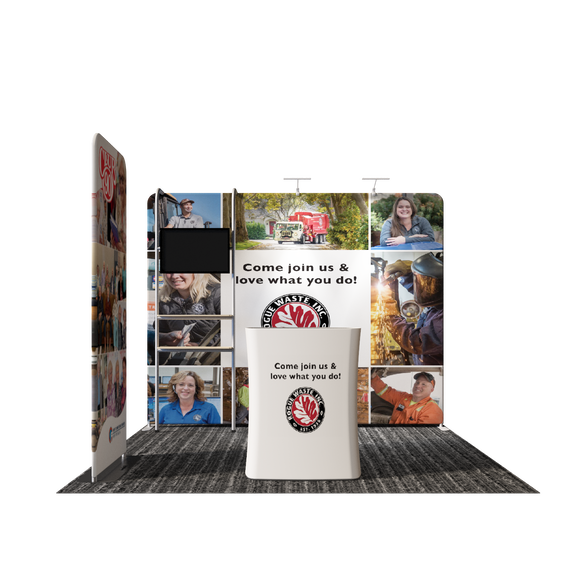 Portable Exhibit Display 3m x 3m - Model 22