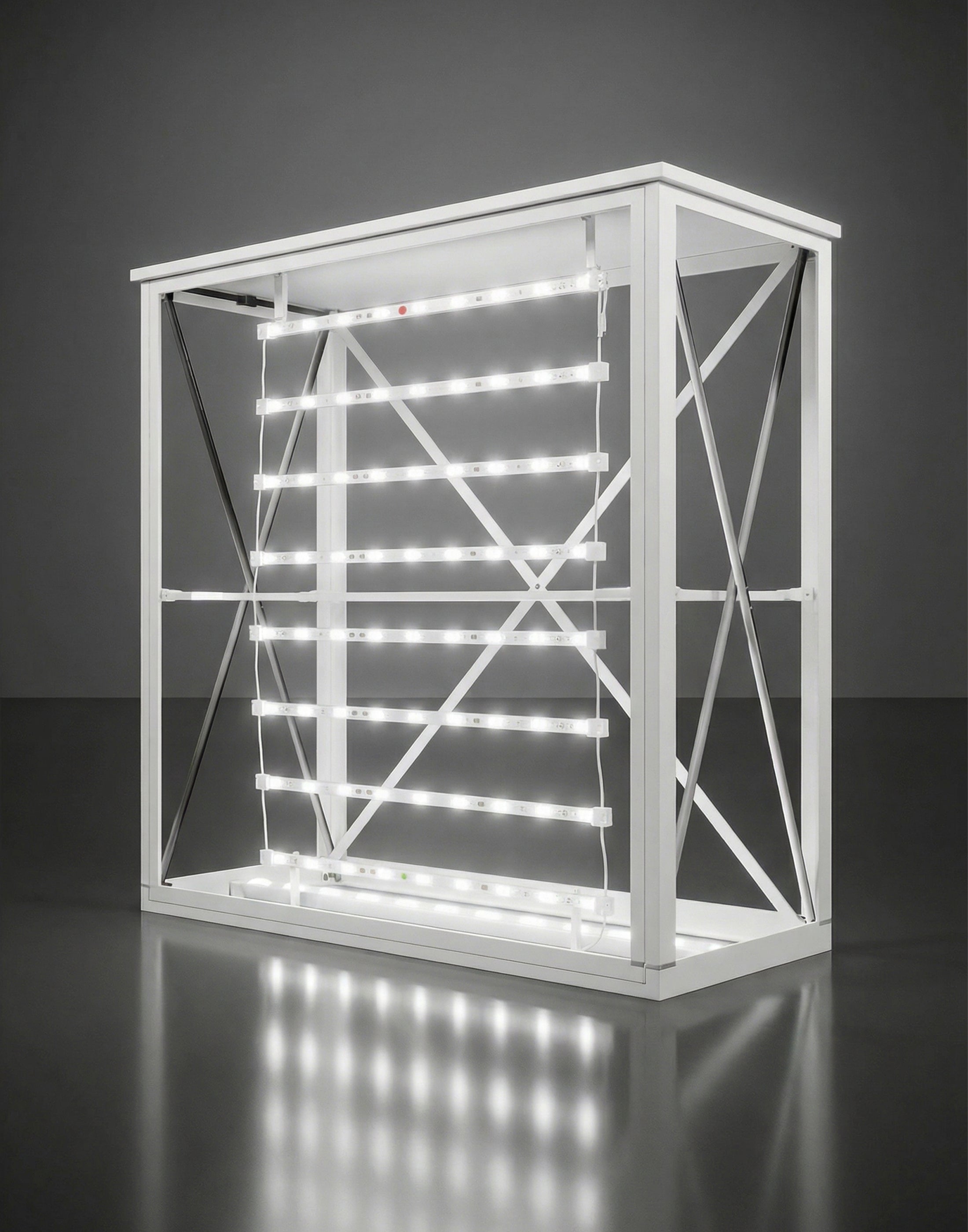 SEG Fabric Backlit Pop Up Counter