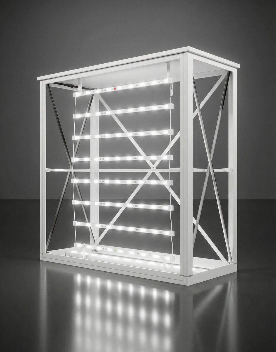 Popup SEG Backlit Counter | Custom Event Display UK – Backdropsource UK