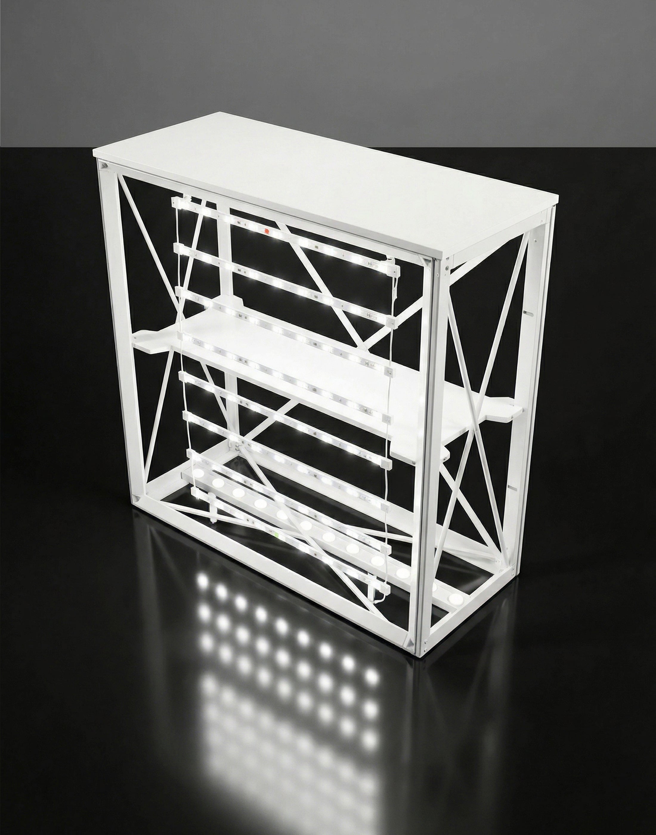 SEG Fabric Backlit Pop Up Counter