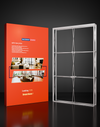 Backlit SEG Pop-Up Straight Display