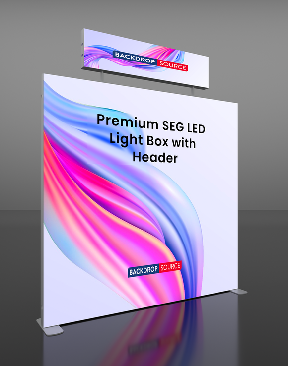 Frameless SEG Fabric LED Light Box | Backdropsource