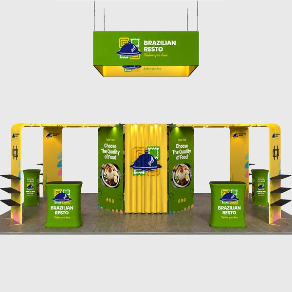 Modular Booth Kits 9m x 6m - Model 4