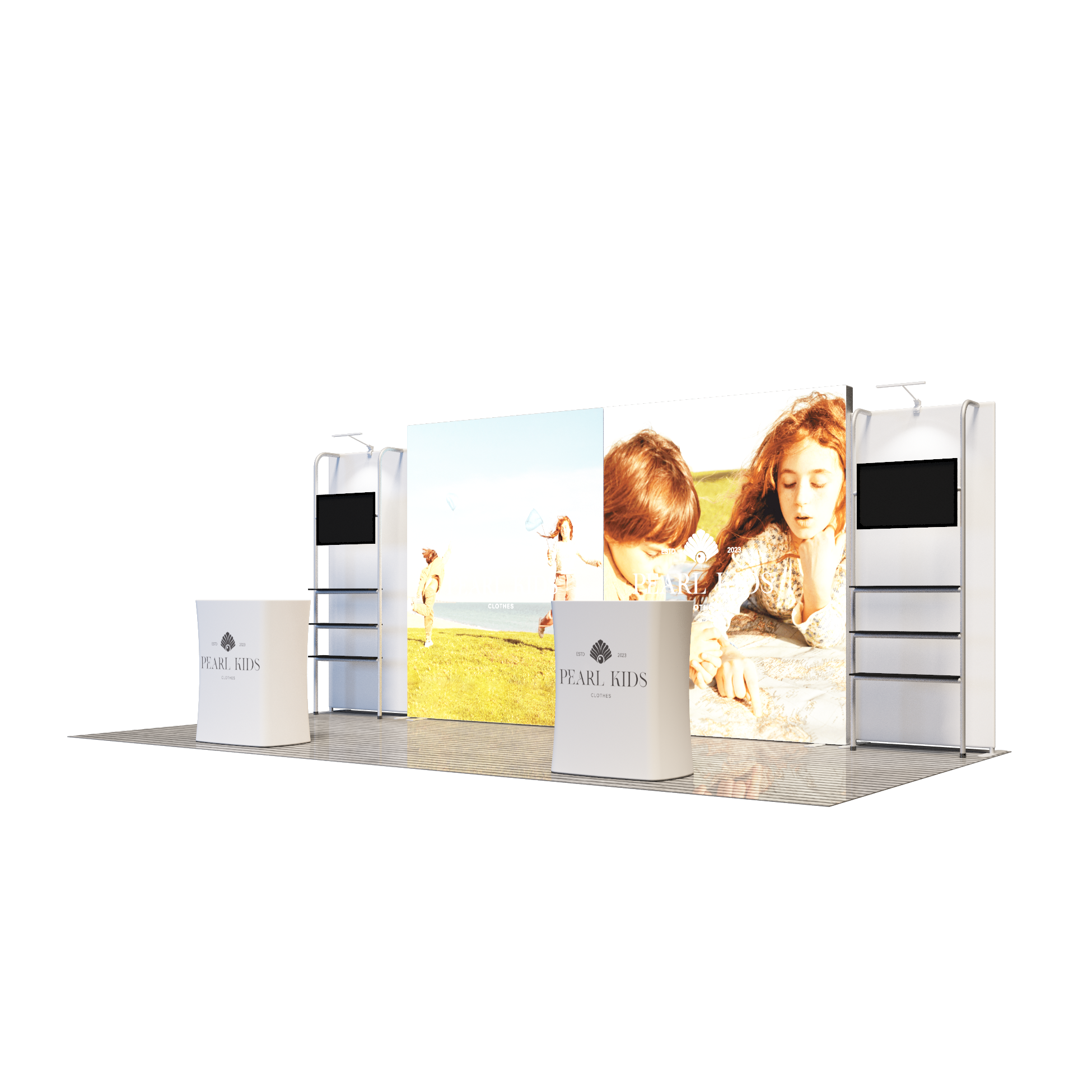 3m x 6m Modular Exhibition Display Kit – Model 7