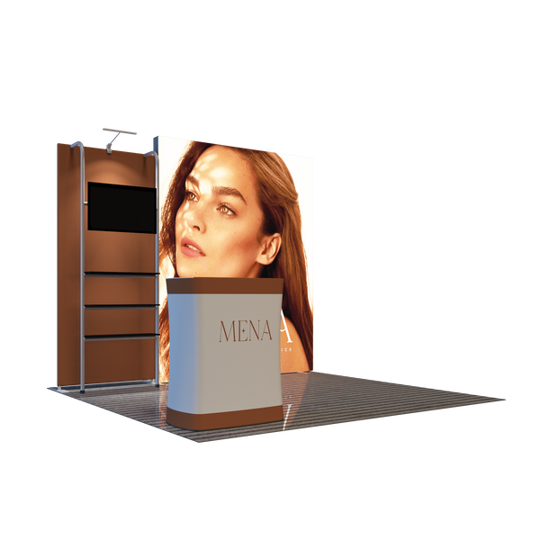Premier 3m x 3m Exhibition Booth - Model 2