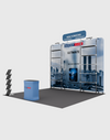 Portable Exhibit Display 3m x 3m - Model 21