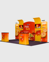 Portable Exhibit Display 3m x 6m - Model 10