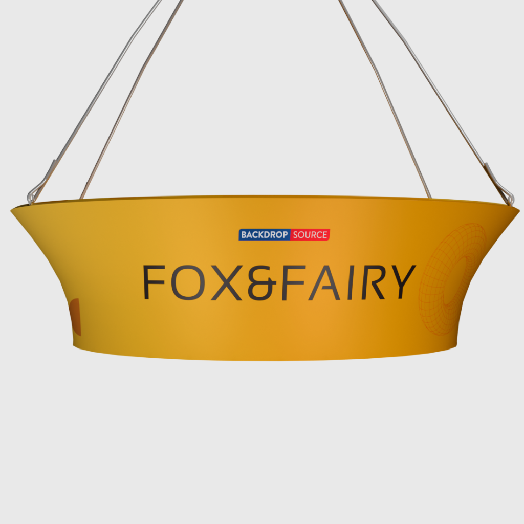 Tapered Round Hanging Display