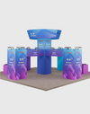 Modular Booth Kits 6m x 6m - Model 9