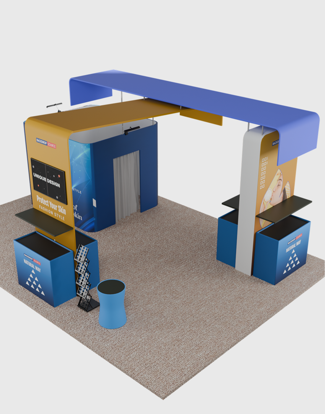 Modular Booth Kits 6m x 6m - Model 12