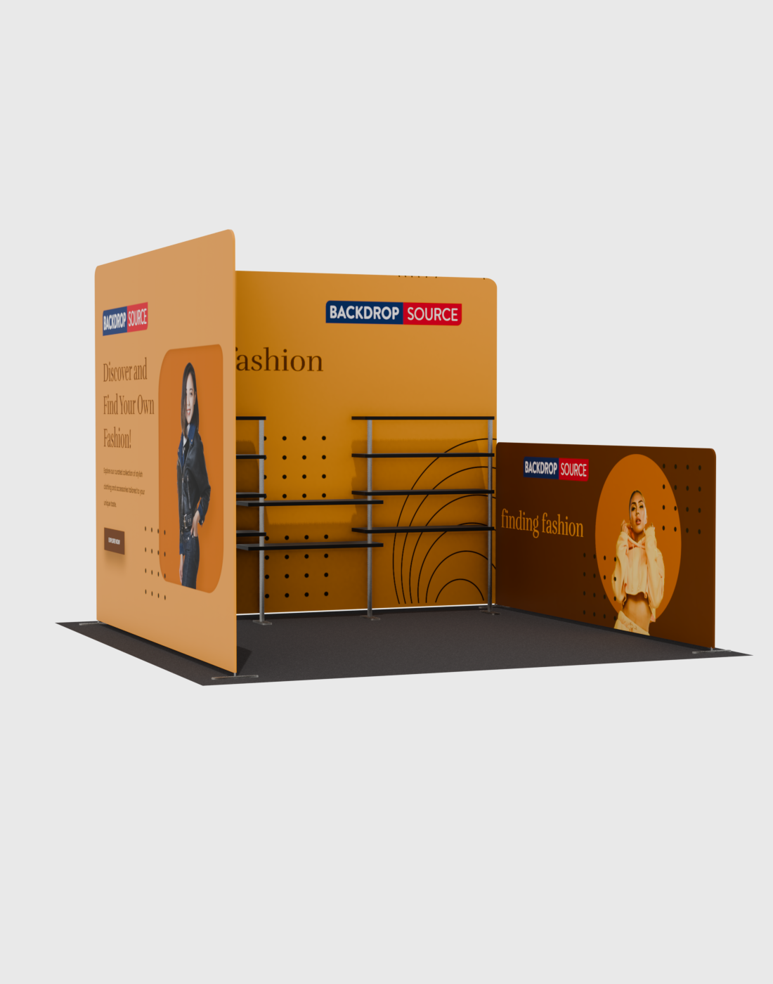 Portable Exhibit Display 3m x 3m - Model 20