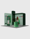 Portable Exhibit Display 3m x 3m - Model 18