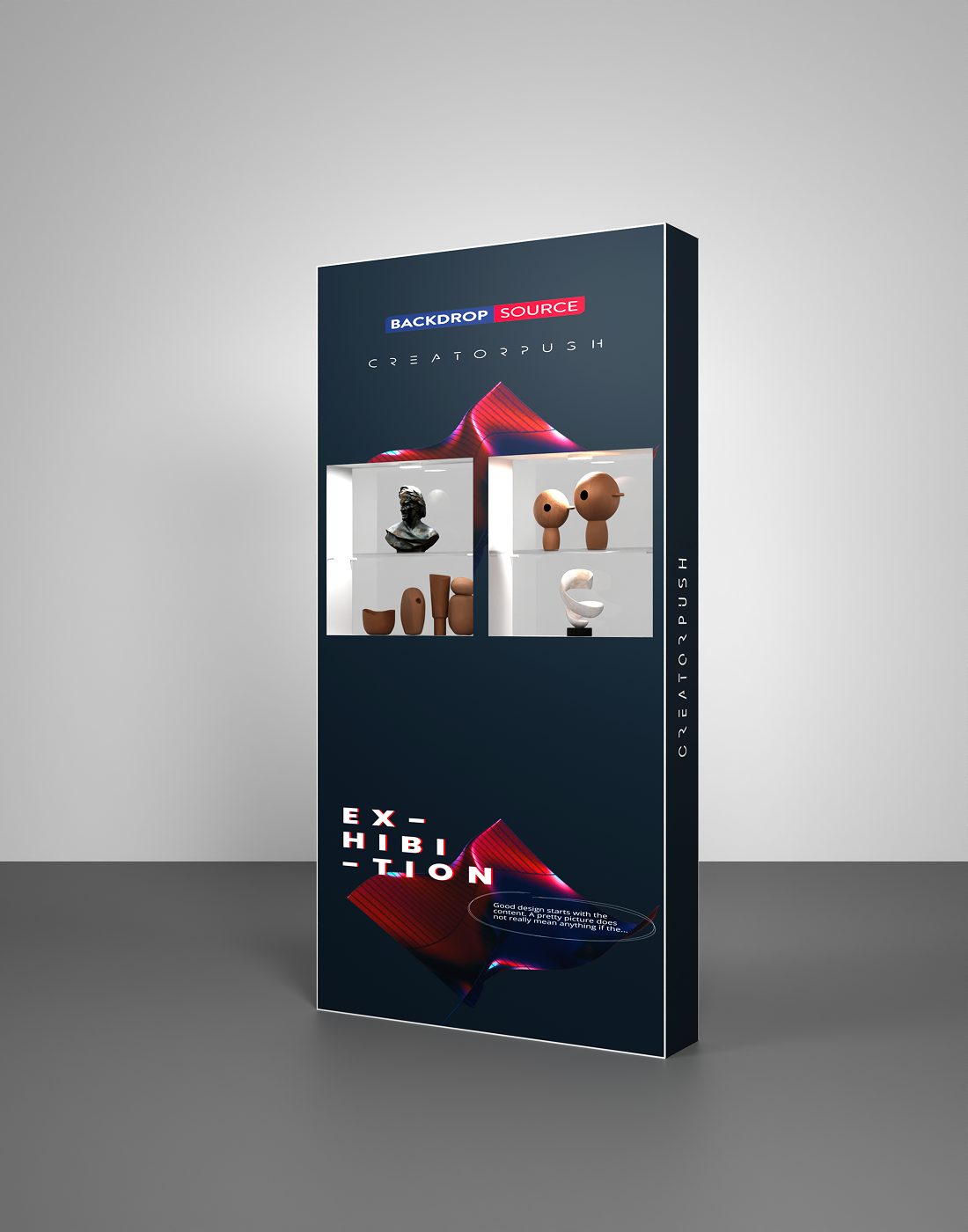SEG Popup - Internal Showcase with Recessed LED Ring