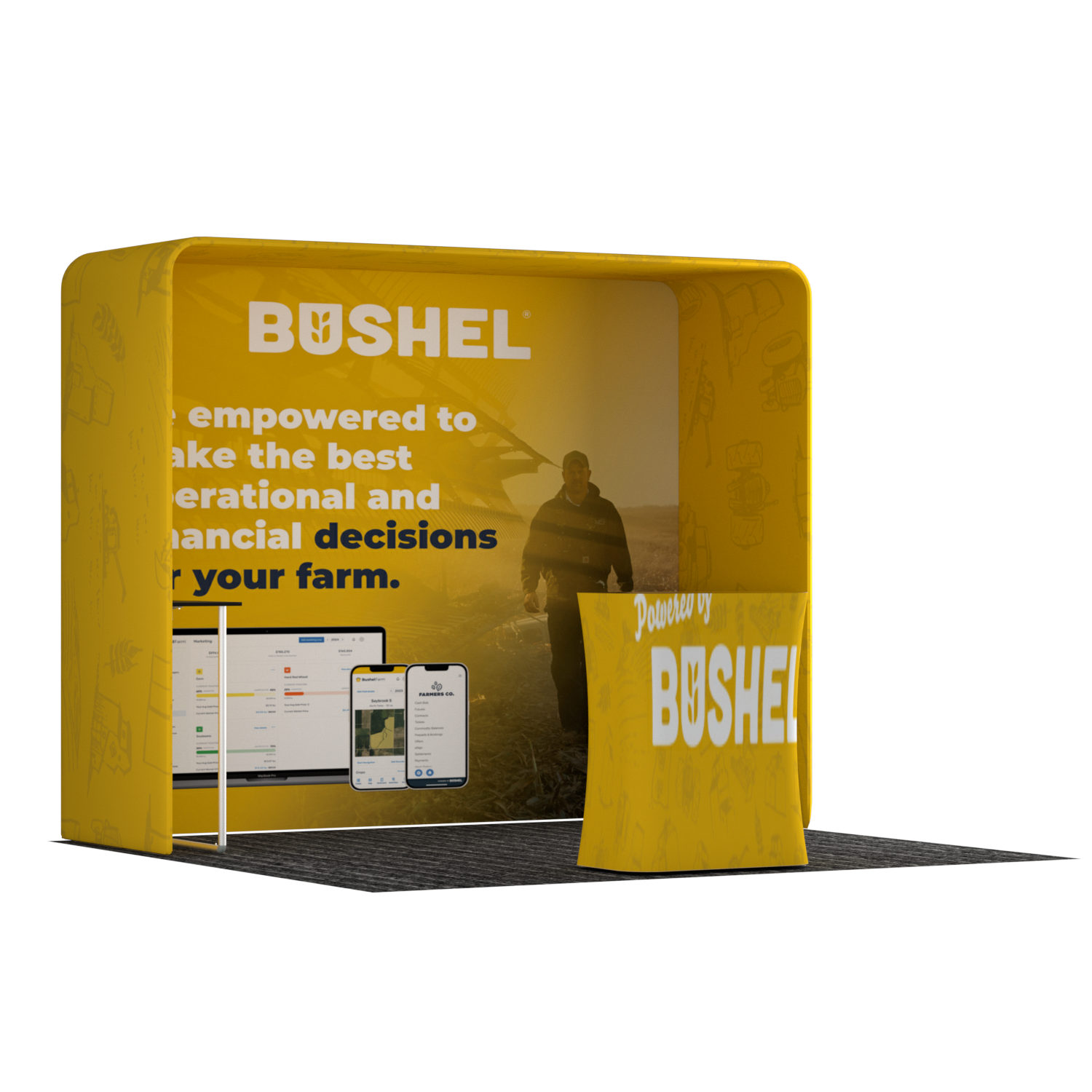 Portable Exhibit Display 3m x 3m - Model 26