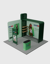 Portable Exhibit Display 3m x 3m - Model 18