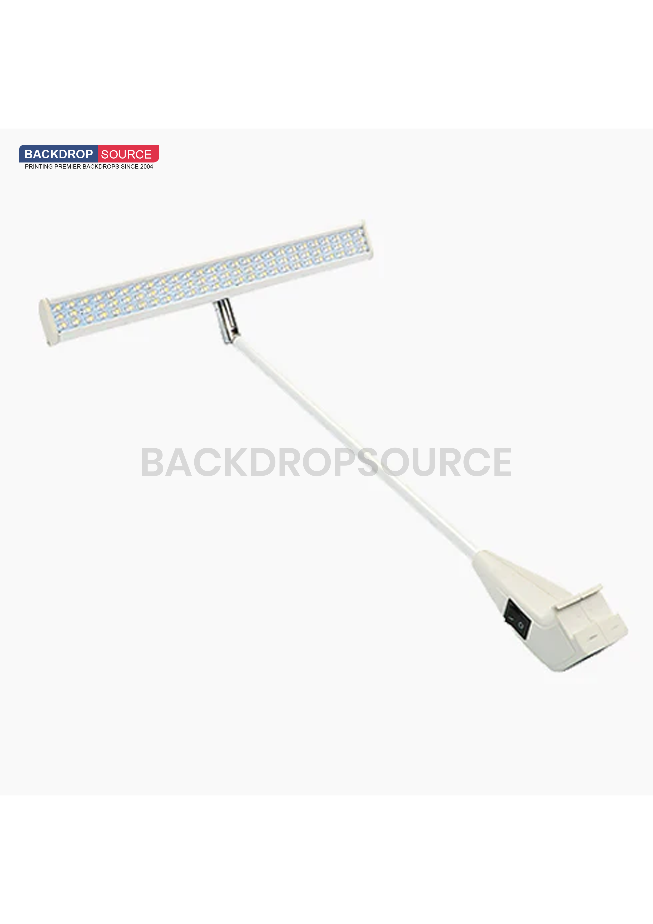 Straight Tension Media Wall with LED -2.4m x 2.3m