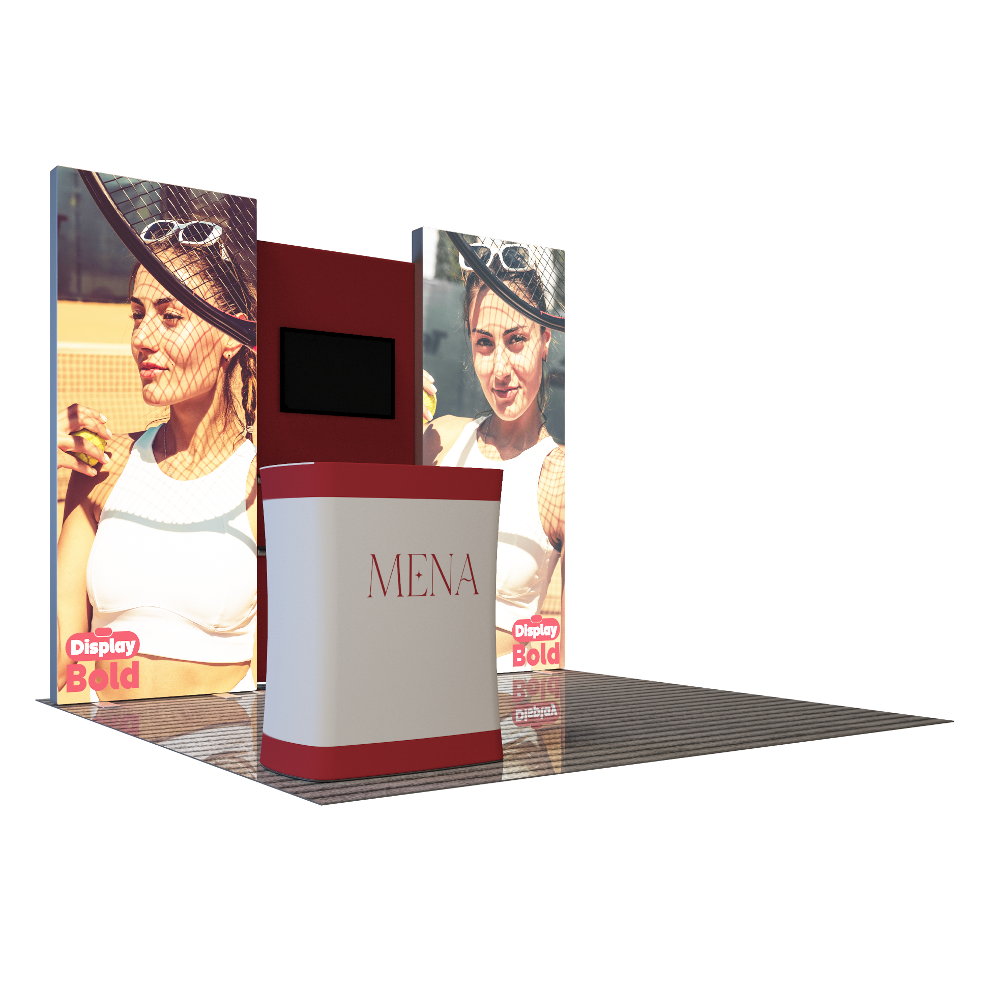Premier 3m x 3m Exhibition Booth - Model 7