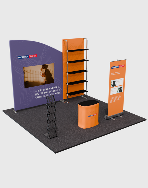Portable Exhibit Display 3m x 3m - Model 17