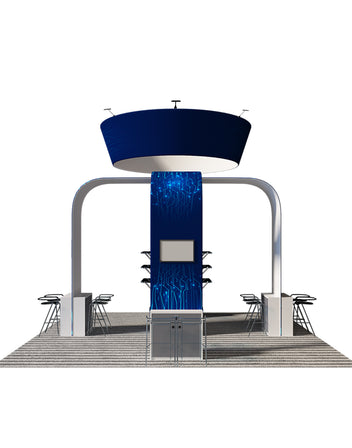 Modular Booth Kits 6m - Model 03 | Backdropsource