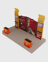 Portable Exhibit Display 3m x 6m - Model 7
